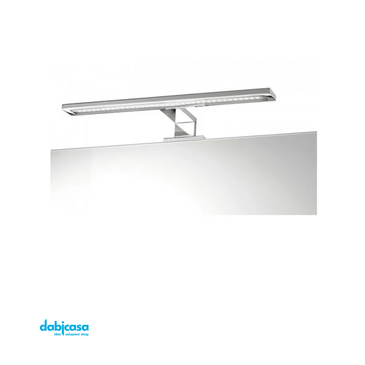 LAMPADA LED IN ABS PER SPECCHIO DA BAGNO FILO,BISELLATO E SU PANNELLO L 30 CM freeshipping - Dabicasa