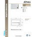 Althea "Ito" Piatto Doccia in Ceramica Bianco 80x120 h.5,5 freeshipping - Dabicasa