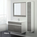 MOBILE BAGNO "FABULA 90" COLORE CEMENTO CON DUE ANTE freeshipping - Dabicasa