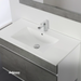 MOBILE BAGNO "FABULA 90" COLORE CEMENTO CON DUE ANTE freeshipping - Dabicasa