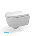 Cielo "Smile" Wc sospeso filo parete bianco lucido S/Brida freeshipping - Dabicasa