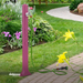 Fontana H20 GH 115 in Resina Colorata in Massa Componenti in Ottone Cromato freeshipping - Dabicasa