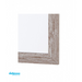 Specchio "Linea Wood" Con Cornice Colore Beige Effetto Legno 50x60cm freeshipping - Dabicasa