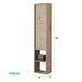 MOBILE BAGNO "SHELF 120" COMPLETO COLORE CEMENTO 120CM freeshipping - Dabicasa