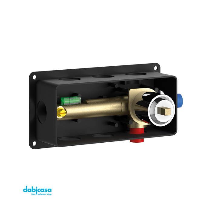 Ponsi "Versilia" Miscelatore lavabo a parete cromo lucido da 180mm freeshipping - Dabicasa